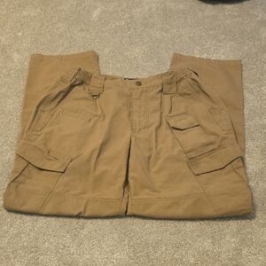 CQR Men's Dark Tan Cargo Pants